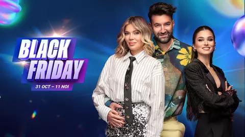 Theo Rose, Gina Pistol și Smiley, ambasadorii campaniei de Black Friday Trendyol, cu selecții exclusive de produse pe platformă
