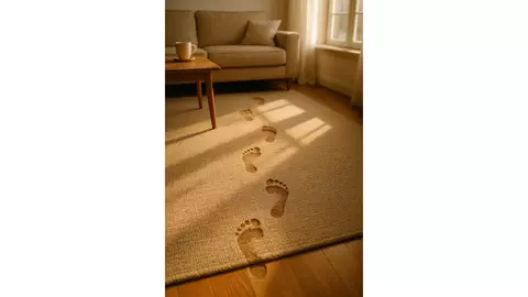 Casele nu vorbesc, dar păstrează urmele noastre în tăcere – mai ales acolo unde călcăm zilnic