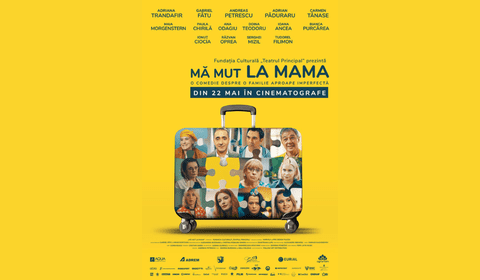 Proiecţie şi întâlnire cu echipa filmului “MĂ MUT LA MAMA” pe 25 iunie la Sala Luceafărul