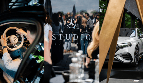S-a deschis Mercedes-Benz Studio Bucharest: Capitala României devine parte a unui concept global care celebrează cei 140 de ani de inovație ai brandului