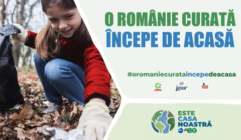 450 voluntari implicați în campania O Românie Curată Începe de Acasă au colectat peste 12 tone de deșeuri în 5 orașe mari din țară 