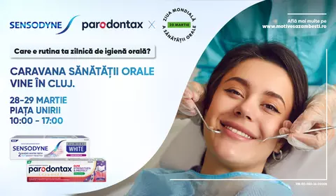 Haleon România aduce Caravana Sănătății Orale în orașul tău. O inițiativă construită în jurul prevenției și al informării corecte