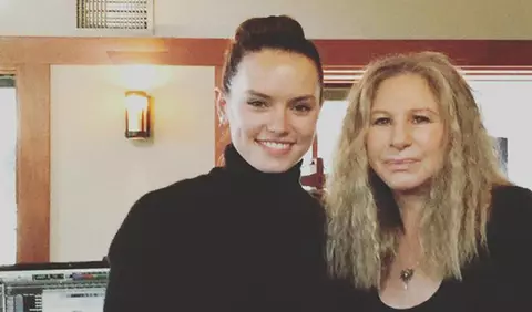 Daisy Ridley – duet cu Barbra Streisand