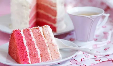 Tort ombre de trandafiri