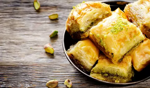 Cea mai buna baclava cu nuca si fistic