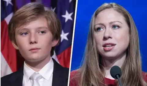 Chelsea Clinton, declaratii despre Barron Trump