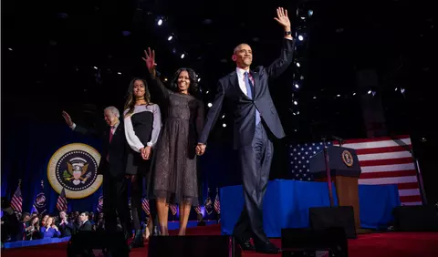 Evenimente emotionante cu ocazia plecarii lui Barack Obama de la Casa Alba