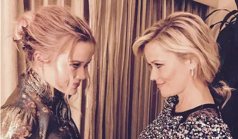 Reese Whiterspoon si fiica ei seamana leit