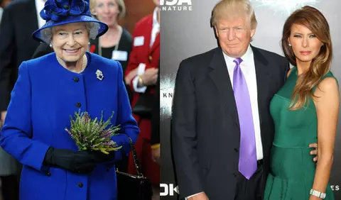 Donald si Melania Trump se vor intalni cu Regina Elisabeta a II-a
