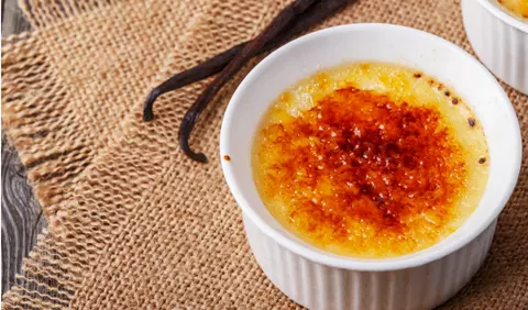 Mango brulee