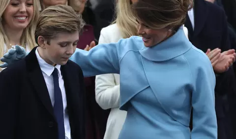 Lucruri pe care nu le stiai despre Melania Trump ca mama
