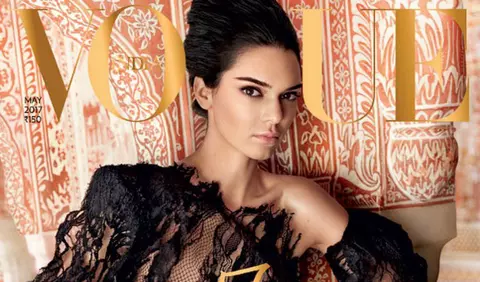 Kendall Jenner pe coperta Vogue India si reactiile negative din social media