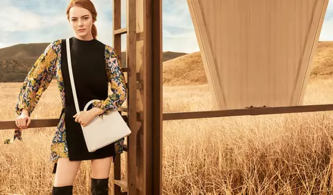 Prima campanie Emma Stone pentru Louis Vuitton
