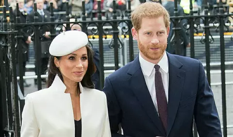 Toate detaliile despre ținuta purtată de Meghan Markle la prima întâlnire oficială alături de Regina Elisabeta a II-a