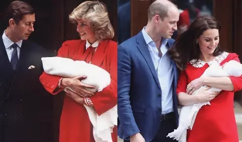 Kate Middleton arată EXACT ca Prințesa Diana în primele imagini după nașterea celui de-al treilea copil!