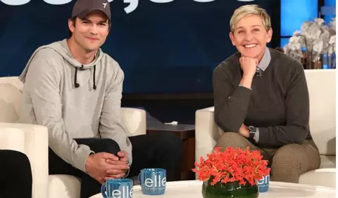 Ashton Kutcher i-a pregătit o surpriză impresionantă lui Ellen DeGeneres