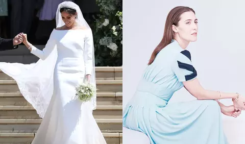 Emilia Wickstead răspunde zvonurilor potrivit cărora ar fi criticat rochia de mireasă a lui Meghan Markle