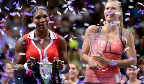 Serena Williams vs. Maria Sharapova: un meci pentru istorie, completat cu declarații războinice