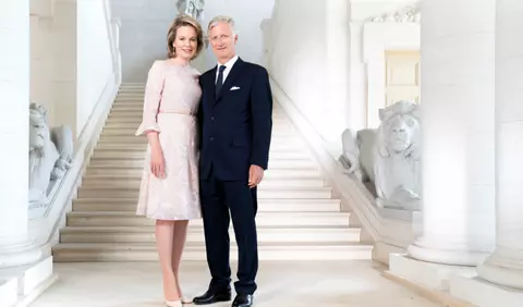 Portretele oficiale cu Regele și Regina Belgiei alături de copii lor sunt superbe