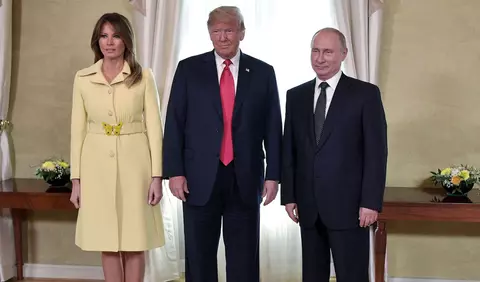 Free Melania Trump: Prima Doamnă, terifiată de întâlnirea cu Vladimir Putin