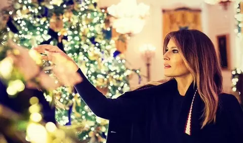 Melania Trump dezvăluie decorațiunile de Crăciun de la Casa Albă
