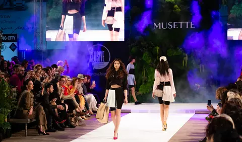(P) Fashion Show Musette outdoor spectaculos, exclusiv pe esplanada Băneasa Shopping City!