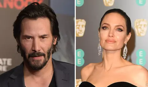Angelina Jolie și Keanu Reeves formează un cuplu?