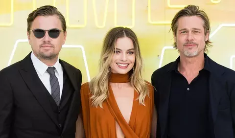 Brad Pitt, Leonardo DiCaprio și Margot Robbie au impresionat la premiera europeană a filmului Once Upon a Time in Hollywood