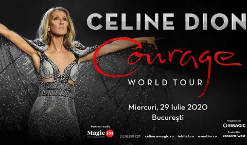 Concert Celine Dion la București - toate detaliile