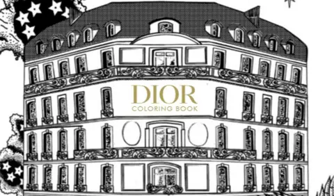 Casa Dior lansează o carte de colorat care te va ajuta să evadezi din cotidian