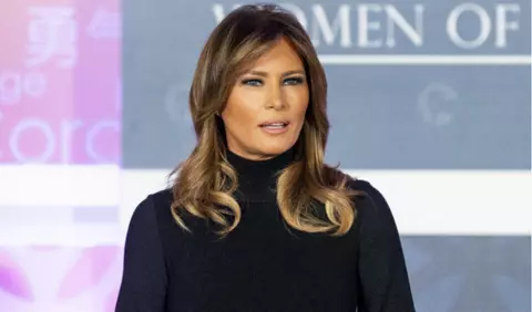 Melania Trump este ironizată din nou pentru felul în care a renovat grădina de la Casa Albă