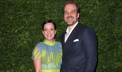 Lily Allen și David Harbour, starul din "Stranger Things", s-au căsătorit