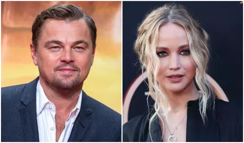Jennifer Lawrence și Leonardo DiCaprio, de nerecunoscut pe platourile de filmare