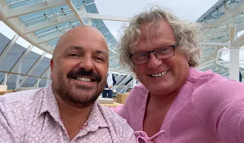 Leonard Miron și partenerul său, Miguel, au sărbătorit 20 de ani de relație