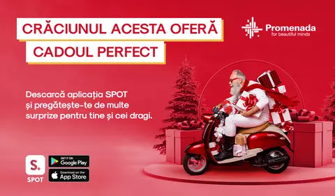 Descoperă și tu atmosfera Sărbătorilor de poveste la Promenada Mall: întâlniri cu Moș Crăciun, expoziție de turtă dulce și cele mai frumoase surprize de pus sub brad