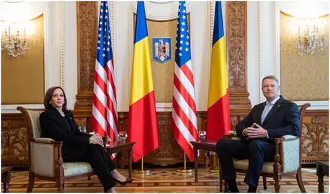 Vicepreședinta SUA, Kamala Harris, prima vizită oficială în țara noastră: "România a fost extraordinară prin generiozitate și curajul pe care l-a arătat în acest moment"