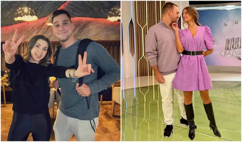 Vlad Gherman, fotografie inedită alături de Oana Moșneagu și Cristina Ciobănașu