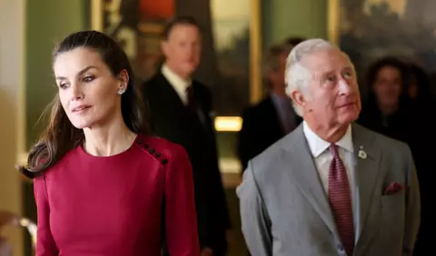 Prințul Charles, primire călduroasă a Reginei Letizia a Spaniei. Cum s-au salutat cei doi, în ciuda protocolului