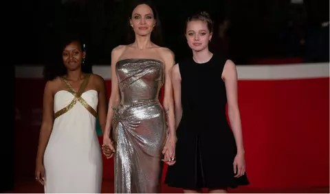 Angelina Jolie și Zahara, surprinse într-un moment mamă-fiică în vacanța din Roma