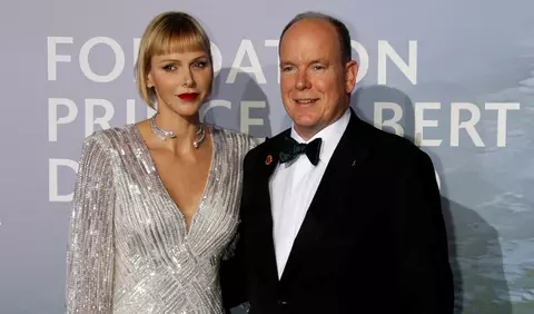 Prințesa Charlene, apariție elegantă la înmormântarea Reginei Elisabeta a II-a