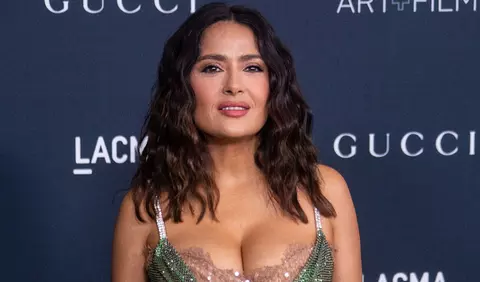 Salma Hayek, complet nemachiată. Cum au reacționat fanii