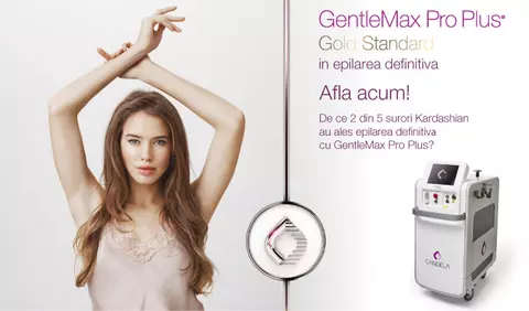 2 din 5 surori Kardashian au ales epilarea definitivă cu platformele Gentle