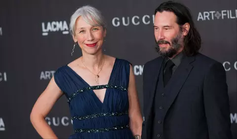 Keanu Reeves și iubita sa, Alexandra Grant, gest romantic la Gala MOCA 2024. Cum s-au afișat cei doi
