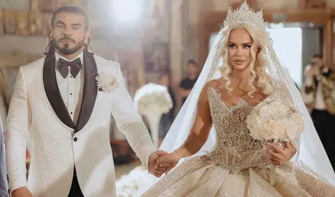 Evelin, fiica Andei Adam, declarații inedite despre nunta mamei sale. Ce ținută a purtat micuța: 'Nu știam nimic'