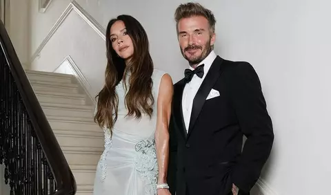 David și Victoria Beckham, apariție inedită alături de familia regală britanică la banchetul de stat al Regelui pentru Emirul Qatarului