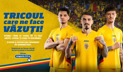 Susține echipa națională purtând noul echipament al Generației de Suflet: tricoul care ne face văzuți!