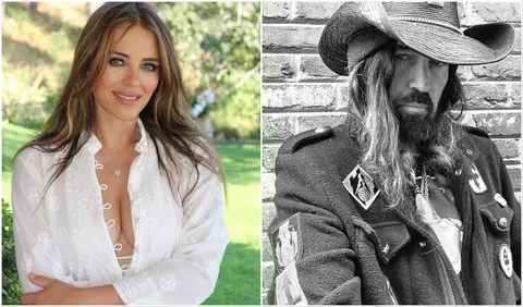 Billy Ray Cyrus și Elizabeth Hurley formează un cuplu. Modul inedit în care cei doi și-au oficializat relația