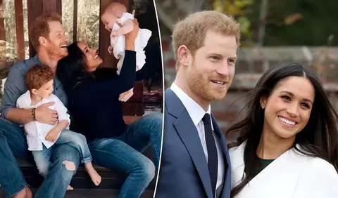 Meghan Markle a împărtășit imagini rare cu Prințul Archie și Prințesa Lilibet