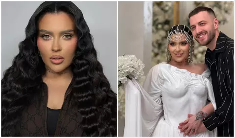 Oana Radu spune adevărul despre pozele în care apare în rochie de mireasă alături de iubitul ei: 'Îmi doresc și copii'