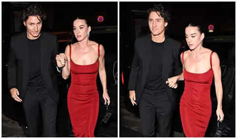 Katy Perry și Justin Trudeau, ipostaze romantice în parc alături de fiica ei, Daisy. Cum au fost surprinși cei trei